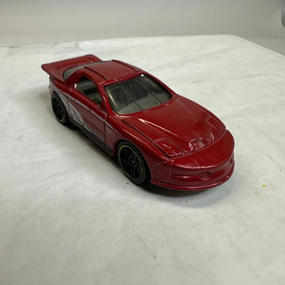 Hot Wheels Pontiac GM Firebird Funny Car Red 1997 Mattel‎ Thailand 1:64 Scale
